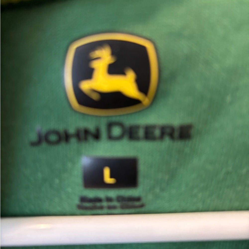 John Deere  Green Pullover‎ Sweatshirt - Picture 2 of 4